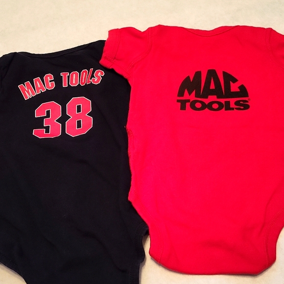 Two Mac Tools onesies/bodysuits - Picture 2 of 7